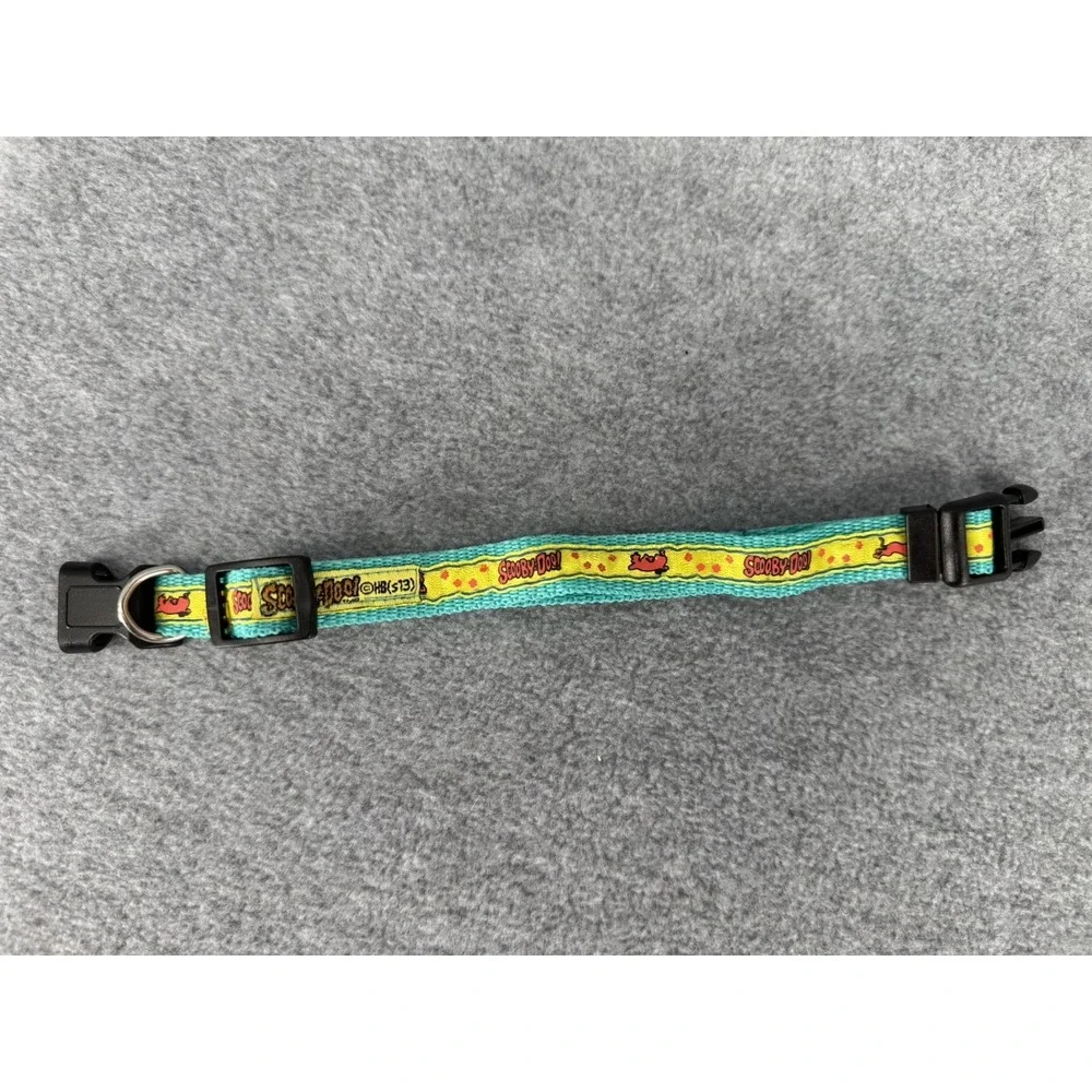Scooby-Doo Licensed Small Dog Collar Adjustable Nylon Pet Collar 10–14